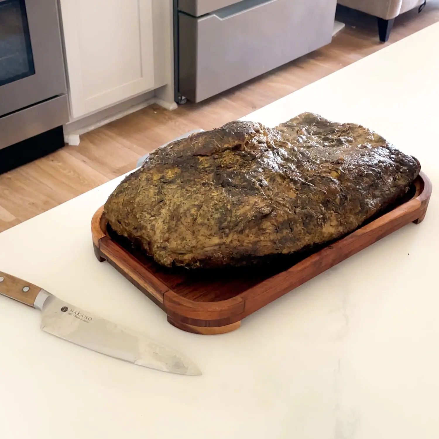 Delicious and easy smoked brisket recipe.